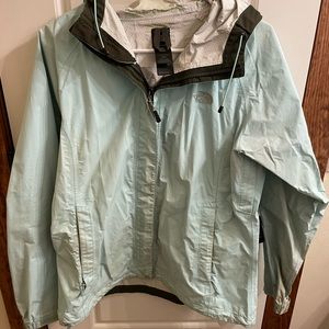 north face raincoat